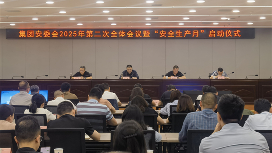 綿投集團(tuán)召開安委會2025年二次全體成員會議暨“安全生產(chǎn)月”啟動儀式